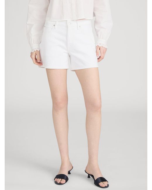 FRAME Blue The Long Hang Short