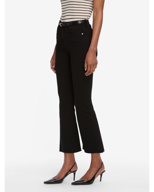 FRAME Black Le Crop Mini Boot