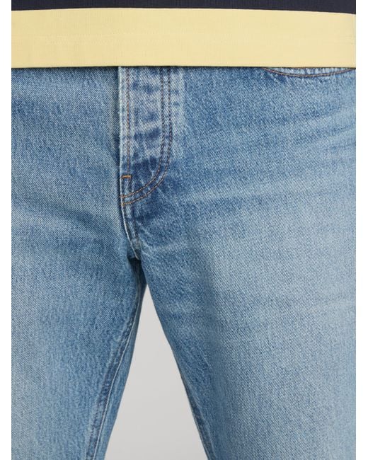 FRAME Blue Sotheby's Straight Jean for men