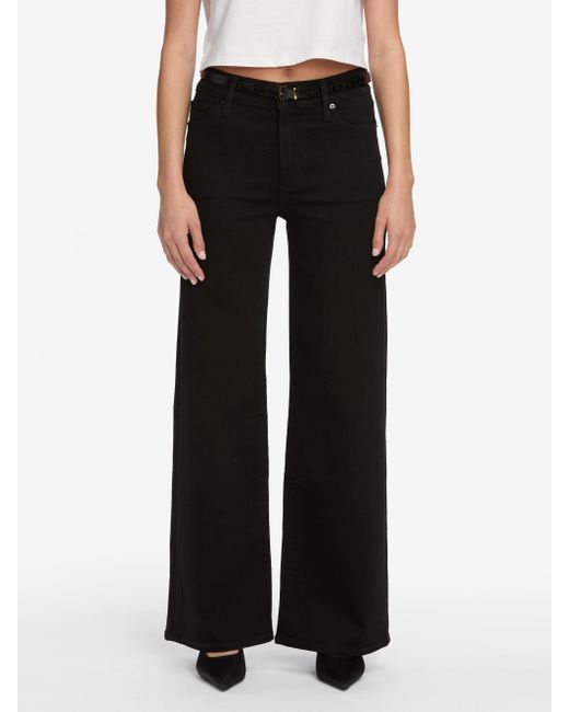 FRAME Black Le Pixie Slim Palazzo