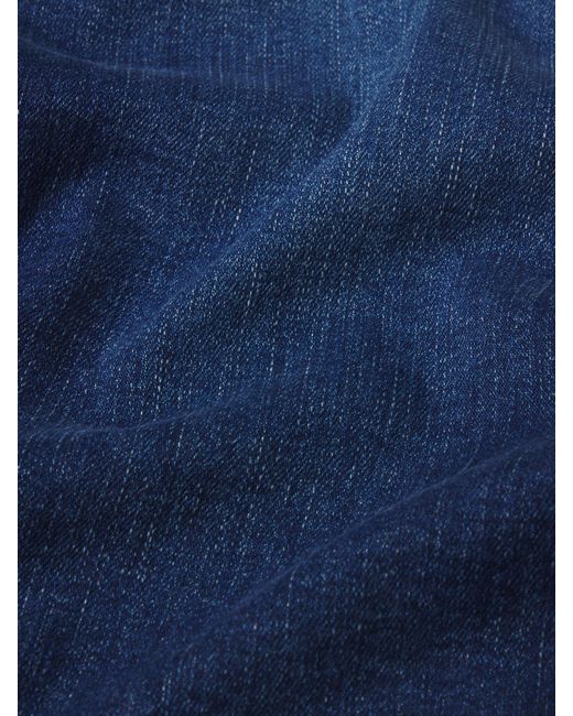 FRAME Blue Le Pixie Slim Palazzo Modernist Pocket