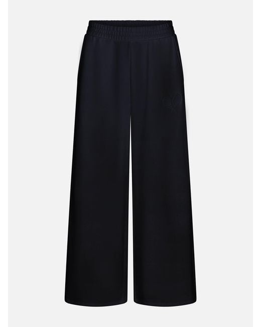 FRAME Blue The Tennis Wide Leg Sweatpant
