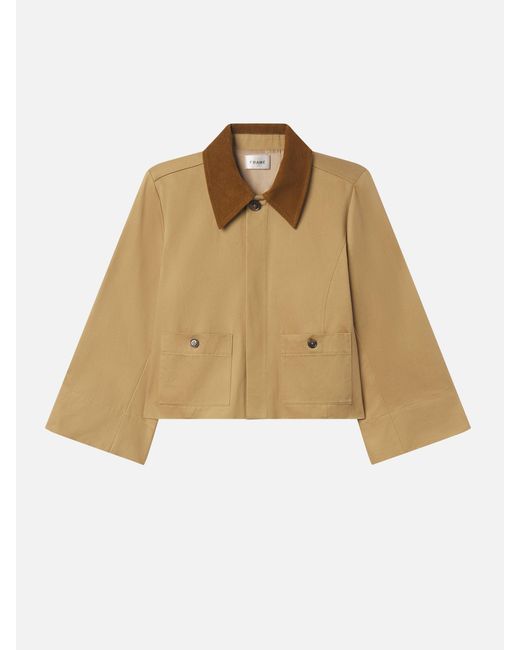 FRAME Natural The Mini Swing Jacket