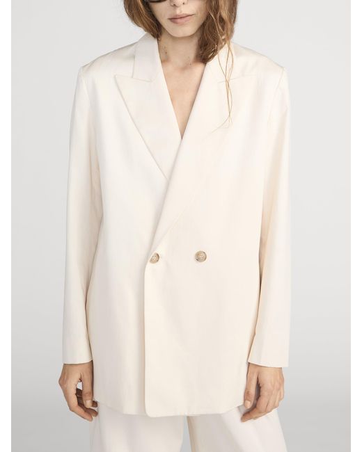 FRAME Natural The Lounge Blazer