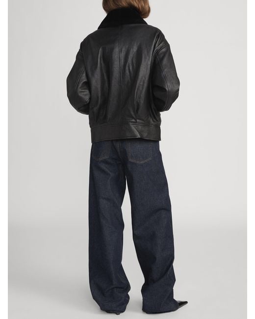 FRAME Black The Nightcap Bomber