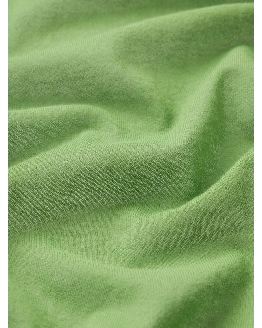 FRAME Green The Collared Cardi