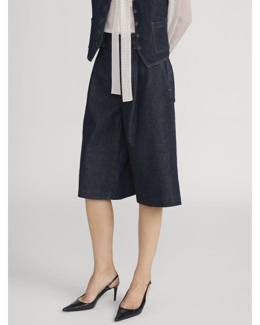 FRAME Blue The Tailored Short