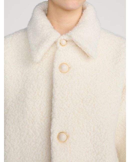FRAME White The Cloud Coat