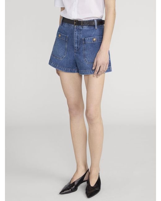 FRAME Blue The Cruise Short