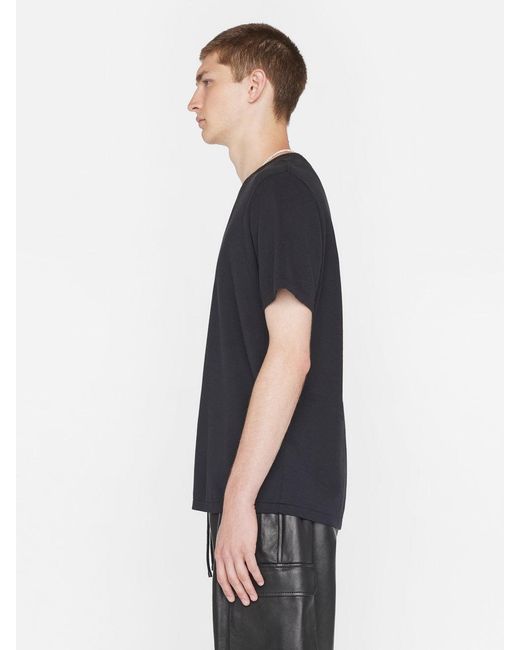 FRAME Black Duo Fold Tee for men