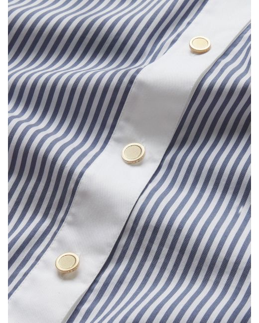FRAME Blue The Borrowed Shirt