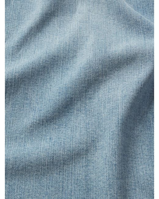 FRAME Blue Le Slim Palazzo Modernist Pocket