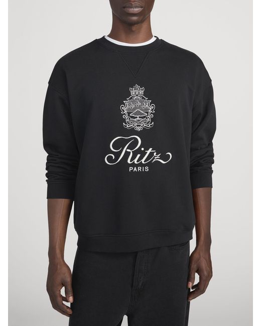 FRAME Black Ritz Sweatshirt
