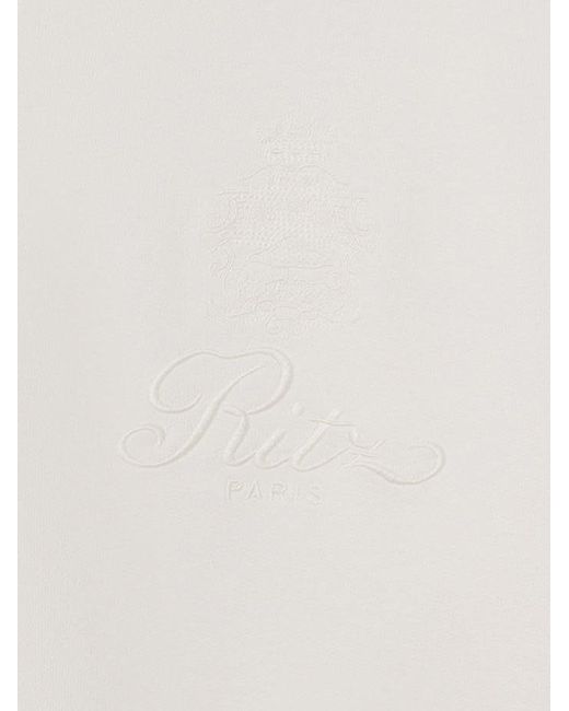 FRAME White Ritz Tonal Logo Crewneck