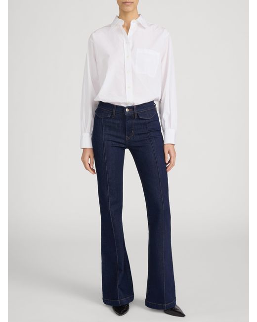 FRAME Blue The Icon Trouser