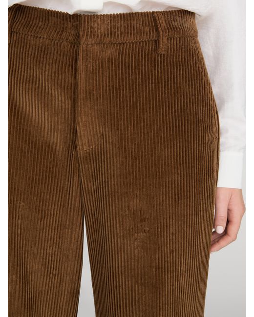FRAME Brown The Corduroy Swing Trouser