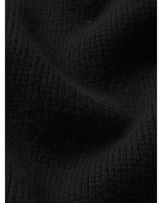 FRAME Black Ritz Cashmere Half Zip for men
