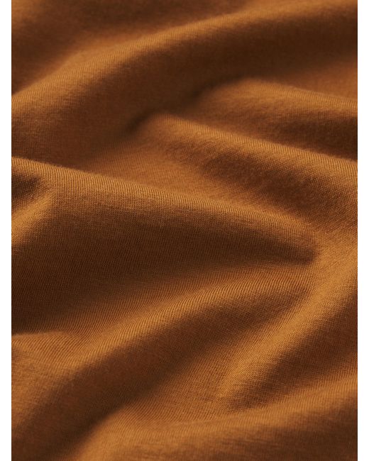 FRAME Brown The Boxy Tee