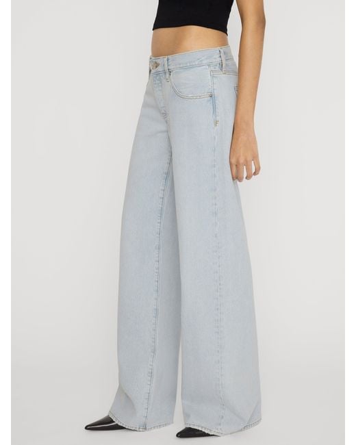 FRAME The Pixie Leo in Blue | Lyst
