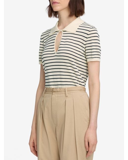 FRAME White The Keyhole Polo