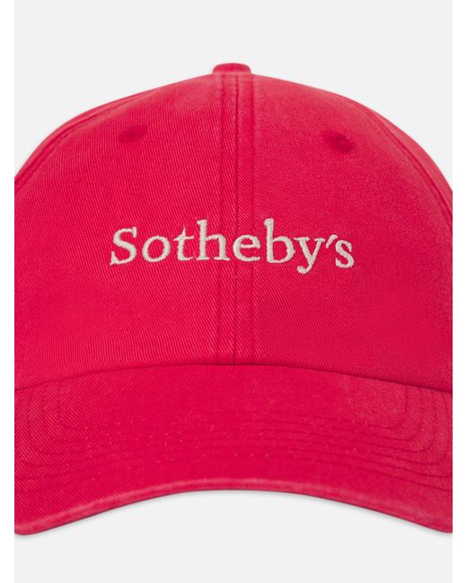 FRAME Red Sotheby's Cap for men