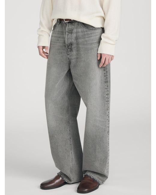 FRAME Gray Baggy Jean for men