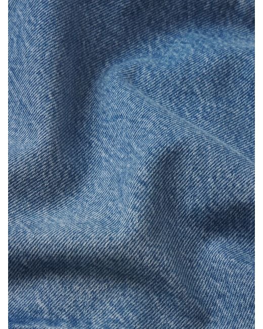 FRAME Blue The Small Denim Jacket