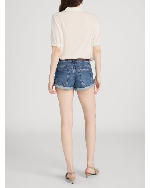 FRAME White The Cashmere Polo