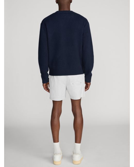 FRAME Blue Cashmere Sweater for men