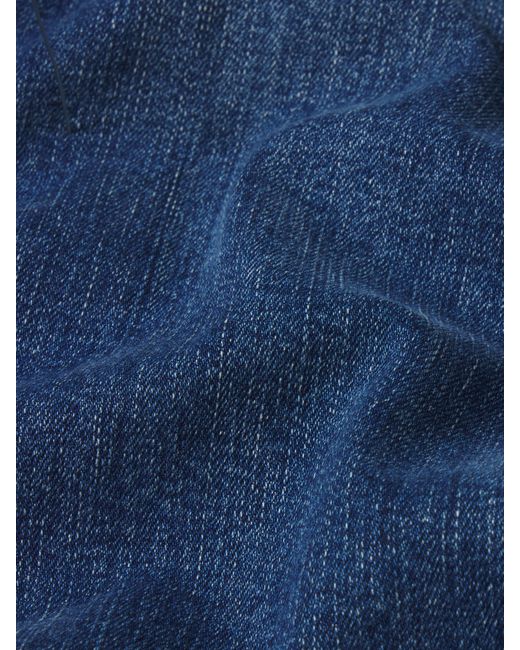 FRAME Blue The Straight Trouser