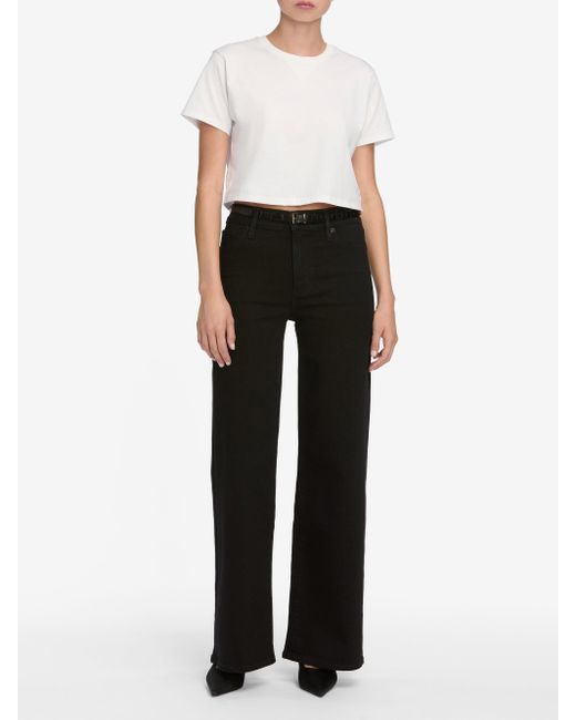 FRAME Black Le Pixie Slim Palazzo