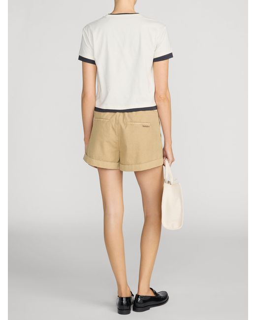 FRAME White Sotheby's Layered Tee