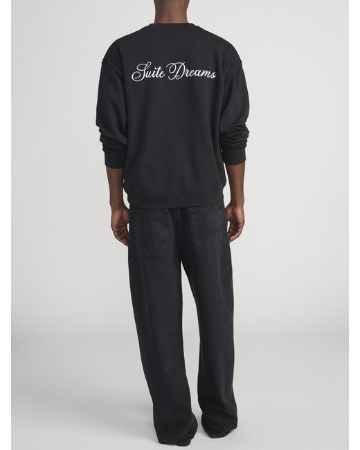FRAME Black Ritz Sweatshirt
