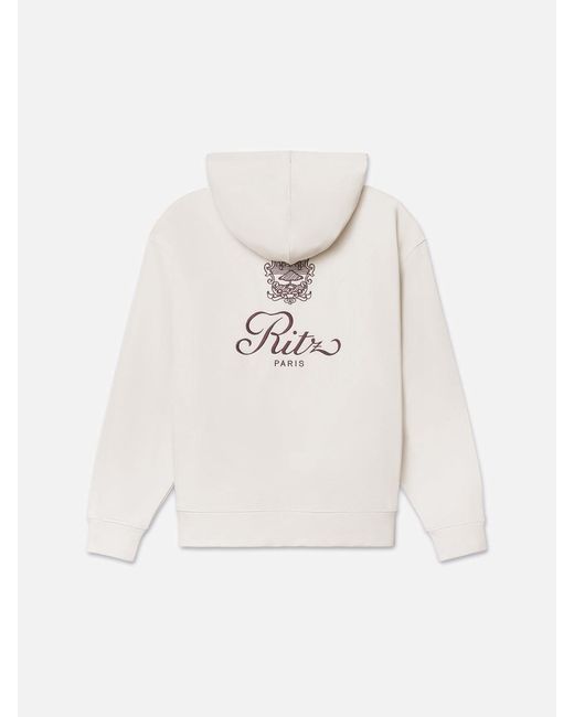 FRAME White Ritz Hoodie for men