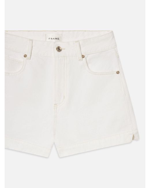 FRAME White The Charm Short