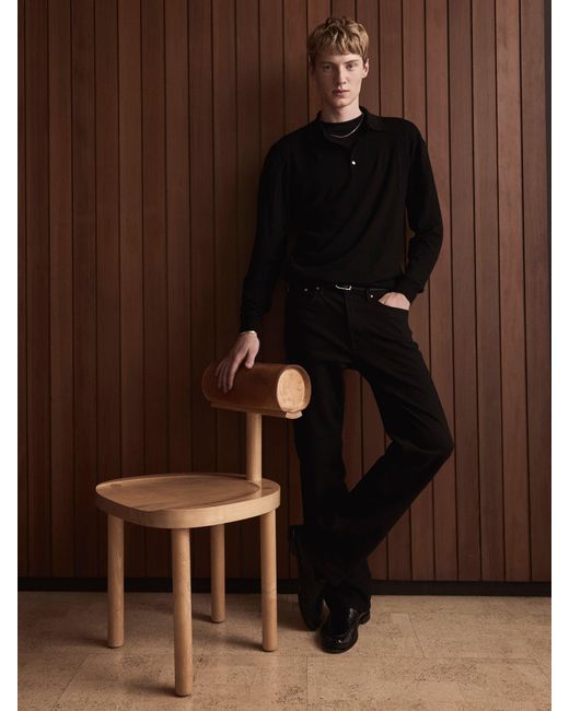FRAME Black Bootcut Jean for men