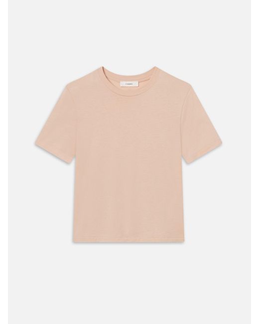 FRAME White The Baby Tee