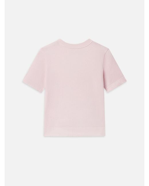 FRAME Pink The Boxy Tee