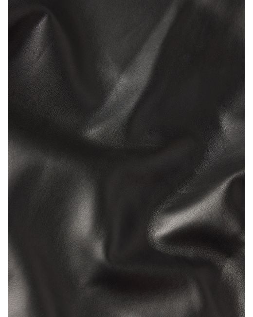 FRAME Black The Leather Zip Front Jacket