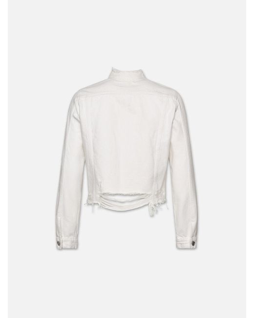 FRAME White Le Vintage Jacket