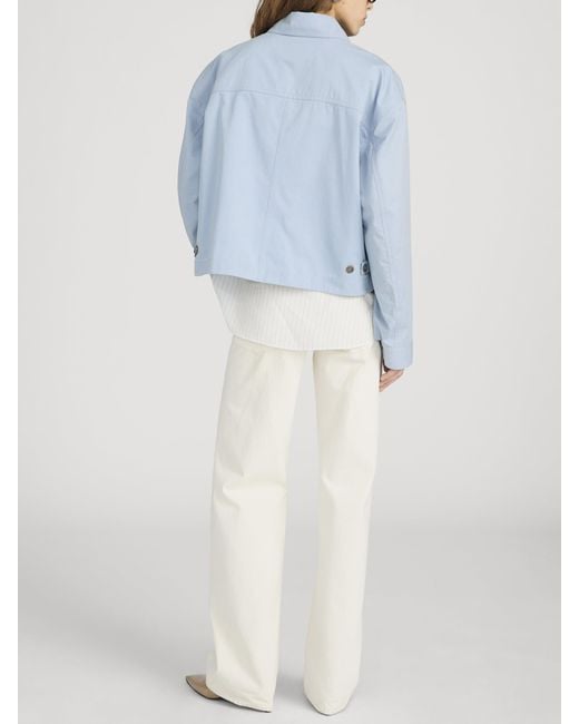 FRAME Blue The Utility Jacket