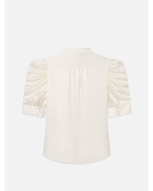 FRAME White The Gillian Top