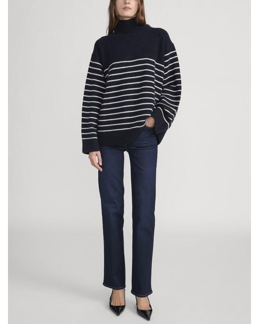 FRAME Blue Le Sleek Straight Long