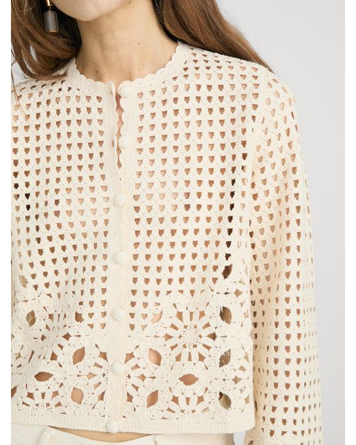 FRAME White The Postcard Cardi