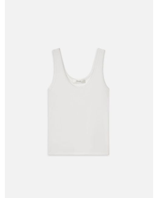 FRAME White The Mesh Trim Tank