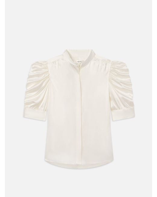 FRAME White The Gillian Top