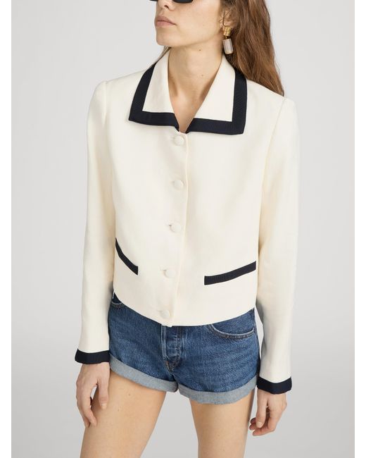 FRAME Natural The Cabana Jacket