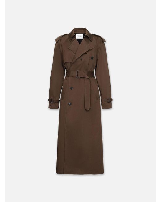 FRAME Brown Classic Trench