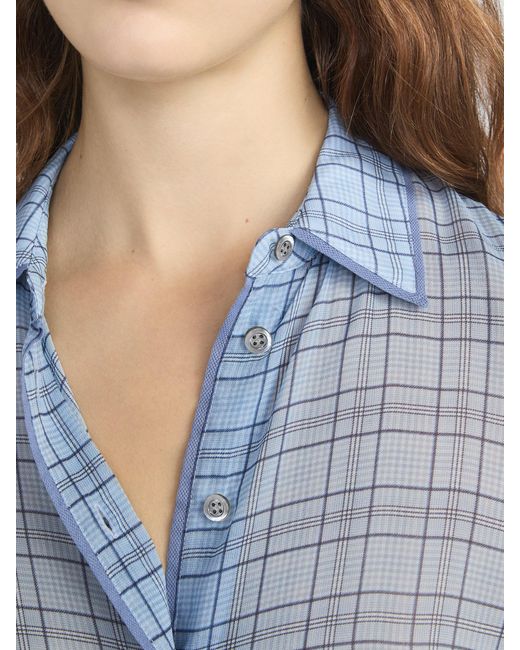 FRAME Blue The Essential Top