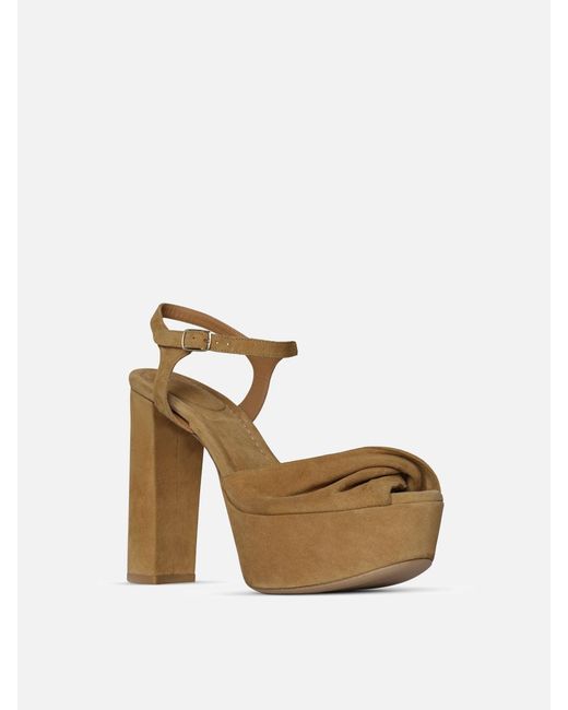 FRAME White Camille Platform Heel